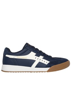Buty męskie Skechers Zinger Manzanilla Totale 183280NVW - granatowe ze sklepu streetstyle24.pl w kategorii Buty sportowe męskie - zdjęcie 186643684