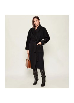Elisabetta Franchi Wełniany płaszcz ze sklepu Gomez Fashion Store w kategorii Płaszcze damskie - zdjęcie 186644211