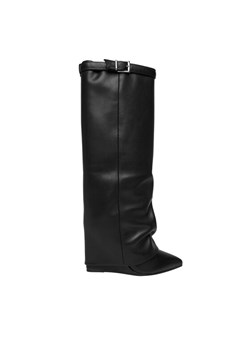 Kozaki Steve Madden Corenne SM11003418 Czarny ze sklepu eobuwie.pl w kategorii Kozaki damskie - zdjęcie 186644483