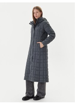 Blauer Płaszcz zimowy Impermeabile 25WBLDK03230 Szary Regular Fit ze sklepu MODIVO w kategorii Płaszcze damskie - zdjęcie 186644511