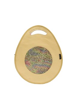 żółta torebka damska skórzana z funkcją plecaka Poly ze sklepu Słoń Torbalski w kategorii Torby Shopper bag - zdjęcie 186644633