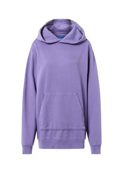 HUGO BLUE Damski sweter z kapturem - Dejandra Kobiety Bawełna bakłażanowy jednolity - id: 783385-0001-09900 - marki Hugo Blue - 186645043 HUGO BLUE Damski sweter z kapturem - Dejandra Kobiety Bawełna bakłażanowy jednolity ze sklepu vangraaf w kategorii Bluzy damskie - zdjęcie 186645043