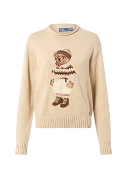 Polo Ralph Lauren Damski sweter z dzianiny z zawartością kaszmiru Kobiety Bawełna melanżowy wzorzysty ze sklepu vangraaf w kategorii Swetry damskie - zdjęcie 186645053