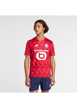 Koszulka męska New Balance LOSC Lille MT230454HME – czerwona ze sklepu New Balance Poland w kategorii T-shirty męskie - zdjęcie 186645323