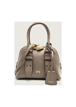Pinko Skórzany kuferek BOWLING BAG ZIP MINI ze sklepu Gomez Fashion Store w kategorii Kuferki - zdjęcie 186646884