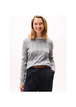 Tommy Hilfiger Wełniany sweter | Regular Fit ze sklepu Gomez Fashion Store w kategorii Swetry damskie - zdjęcie 186647030