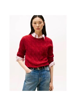 Tommy Hilfiger Wełniany sweter | Regular Fit ze sklepu Gomez Fashion Store w kategorii Swetry damskie - zdjęcie 186647033