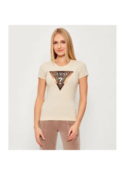 GUESS T-shirt | Slim Fit ze sklepu Gomez Fashion Store w kategorii Bluzki damskie - zdjęcie 186649971