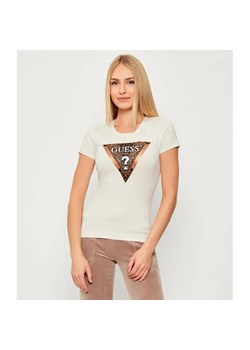 GUESS T-shirt | Slim Fit ze sklepu Gomez Fashion Store w kategorii Bluzki damskie - zdjęcie 186649972