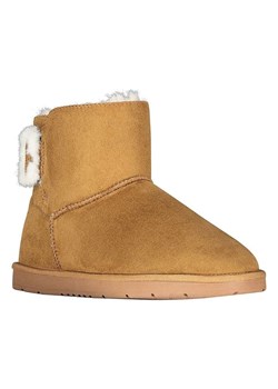 Geographical Norway Botki zimowe "Oneige" w kolorze jasnobrązowym ze sklepu Limango Polska w kategorii Śniegowce damskie - zdjęcie 186651083