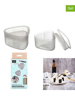 COOK CONCEPT Formy (2 szt.) na kulki ryżowe - 4,4 x 7,5 x 4,4 cm ze sklepu Limango Polska w kategorii Akcesoria kuchenne - zdjęcie 186651201
