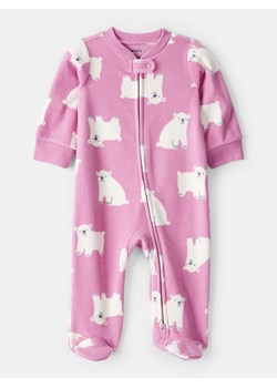 carter's Śpioszki polarowe w kolorze różowym ze sklepu Limango Polska w kategorii Śpiochy - zdjęcie 186652062