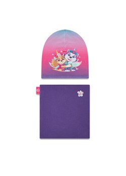 Komplet czapka i komin Paw Patrol CEO-ACCCS-AW25-316PAW Fioletowy ze sklepu eobuwie.pl w kategorii Czapki dziecięce - zdjęcie 186652423