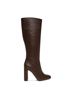 Kozaki Steve Madden Ally  SM11002627 Brązowy ze sklepu eobuwie.pl w kategorii Kozaki damskie - zdjęcie 186652491
