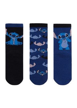 Skarpety długie Disney Classics CEO-ACCCS-AW25-219DCLS(3-PACK) Czarny ze sklepu eobuwie.pl w kategorii Skarpetki dziecięce - zdjęcie 186652543
