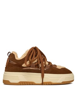 Sneakersy Steve Madden Boomer-F SM11003865 Beżowy ze sklepu eobuwie.pl w kategorii Buty sportowe damskie - zdjęcie 186652572