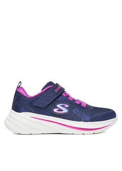 Sneakersy Skechers Wave 92 303557L NVY Granatowy ze sklepu eobuwie.pl w kategorii Buty sportowe dziecięce - zdjęcie 186652663