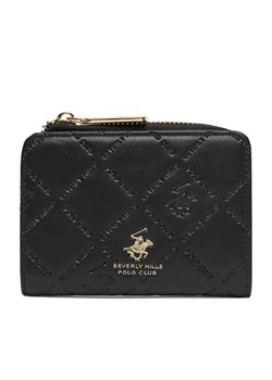 Portfel Beverly Hills Polo Club CEO-BHPC-W1-008-AW25 Czarny ze sklepu eobuwie.pl w kategorii Portfele damskie - zdjęcie 186652664