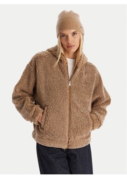 Roxy Polar City Track Brązowy Regular Fit ze sklepu MODIVO w kategorii Bluzy damskie - zdjęcie 186655194