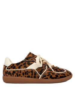Nokwol Sneakersy August Brązowy ze sklepu MODIVO w kategorii Buty sportowe damskie - zdjęcie 186655220