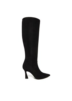 Stuart Weitzman Kozaki Vinnie Zip SM588 Czarny ze sklepu MODIVO w kategorii Kozaki damskie - zdjęcie 186655283