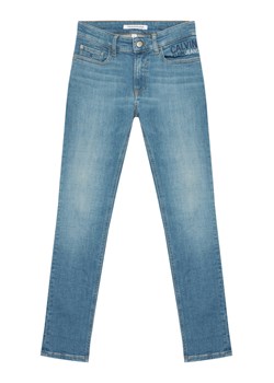 Calvin Klein Jeans Jeansy Pine Light IB0IB00335 Niebieski Skinny Fit ze sklepu MODIVO w kategorii Spodnie dziewczęce - zdjęcie 186655323