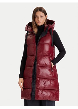 Save The Duck Bezrękawnik D80302W LOVE21 Bordowy Regular Fit ze sklepu MODIVO w kategorii Kamizelki damskie - zdjęcie 186655554