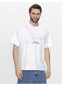 2005 T-Shirt Unisex Jesus Biały Regular Fit ze sklepu MODIVO w kategorii Bluzki damskie - zdjęcie 186655573
