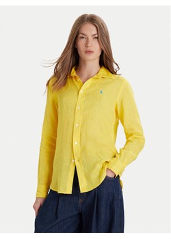 Polo Ralph Lauren Koszula 211970730 Żółty Classic Fit ze sklepu MODIVO w kategorii Koszule damskie - zdjęcie 186655574