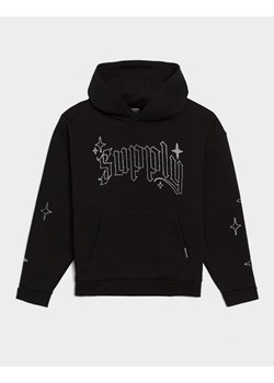 SUPPLY&amp;DEMAND BLUZA Z KAPTUREM SHARD HD BLK-BLK ze sklepu JD Sports  w kategorii Bluzy męskie - zdjęcie 186659583