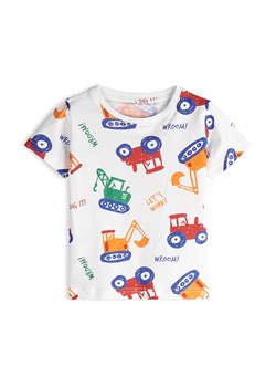 GATE Bawełniana koszulka z nadrukiem 3Y ze sklepu gateshop w kategorii T-shirty chłopięce - zdjęcie 186662093