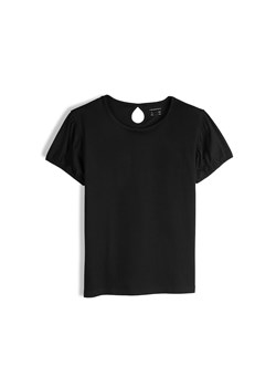 GATE Bawełniany T-shirt z bufiastymi rękawami 3Y ze sklepu gateshop w kategorii Bluzki dziewczęce - zdjęcie 186662591