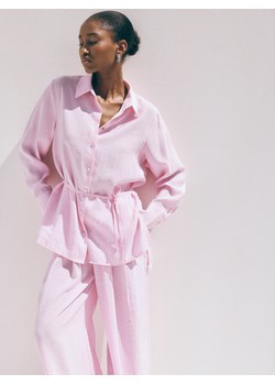 Reserved - Koszula z modalem - różowy ze sklepu Reserved w kategorii Koszule damskie - zdjęcie 186666090