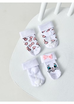 Sinsay - Skarpetki 2 pack The Aristocats - biały ze sklepu Sinsay w kategorii Skarpetki dziecięce - zdjęcie 186667832