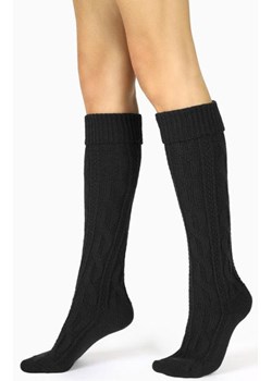 Podkolanówki damskie czarne, Kolor czarny, Rozmiar 39-42, Cerber ze sklepu Primodo w kategorii Skarpetki damskie - zdjęcie 186668722