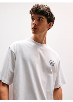 Sinsay - Koszulka z nadrukiem na plecach Rick & Morty - biały ze sklepu Sinsay w kategorii T-shirty męskie - zdjęcie 186669144