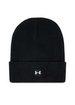 Czapka Under Armour Halftime Cuff 1373155-001 Czarny ze sklepu eobuwie.pl w kategorii Czapki zimowe męskie - zdjęcie 186669151