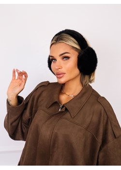 NAUSZNIKI FUTRZANE- CZARNE ze sklepu olika.com.pl w kategorii Nauszniki damskie - zdjęcie 186669510