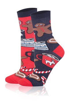 Skarpetki długie S162D COOKIES ze sklepu italianfashion w kategorii Skarpetki dziecięce - zdjęcie 186669571
