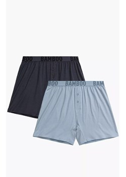 Atlantic 2-pack bokserki męskie luźne 2MBX-076-NIE/GRF, Kolor niebiesko-grafitowy, Rozmiar M, ATLANTIC ze sklepu Intymna w kategorii Majtki męskie - zdjęcie 186671340