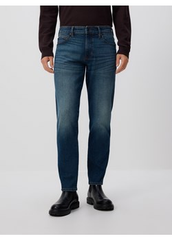 Reserved - Jeansy slim z efektem sprania - indigo jeans ze sklepu Reserved w kategorii Jeansy męskie - zdjęcie 186672771