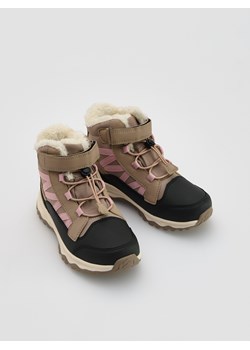 Reserved - Buty trekkingowe z ociepleniem - brązowy ze sklepu Reserved w kategorii Buty zimowe dziecięce - zdjęcie 186673180