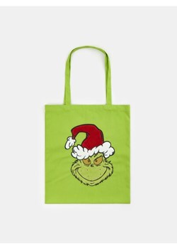 Sinsay - Torebka tote Grinch - zielony ze sklepu Sinsay w kategorii Torebki damskie - zdjęcie 186674223