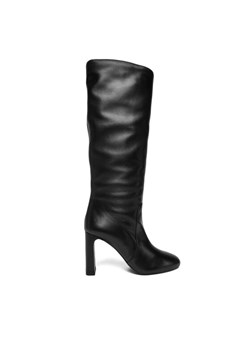 Kozaki Stuart Weitzman Babette Turbo SL545 Czarny ze sklepu eobuwie.pl w kategorii Kozaki damskie - zdjęcie 186674290