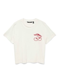 Vero Moda Koszulka w kolorze białym ze sklepu Limango Polska w kategorii Bluzki damskie - zdjęcie 186675321