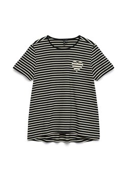 Vero Moda Koszulka w kolorze czarnym ze sklepu Limango Polska w kategorii Bluzki damskie - zdjęcie 186675322