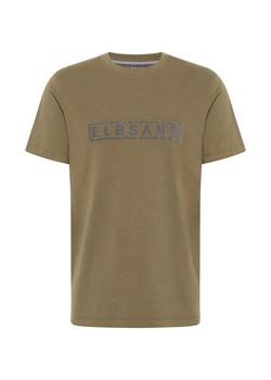 ELBSAND Koszulka &quot;Finn&quot; w kolorze jasnobrązowym ze sklepu Limango Polska w kategorii T-shirty męskie - zdjęcie 186675340