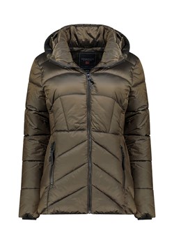 Geographical Norway Kurtka zimowa &quot;Blanche&quot; w kolorze khaki ze sklepu Limango Polska w kategorii Kurtki damskie - zdjęcie 186675464