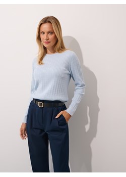 Mohito - Sweter basic z wiskozą - błękitny ze sklepu Mohito w kategorii Swetry damskie - zdjęcie 186676893