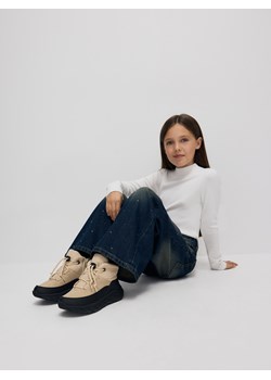 Reserved - Buty trekkingowe z ociepleniem - beżowy ze sklepu Reserved w kategorii Buty zimowe dziecięce - zdjęcie 186678311